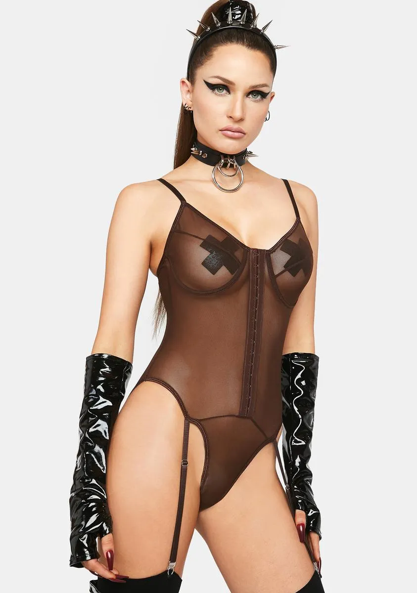 Natural Talent Garter Teddy sold by Dolls Kill product image thumbnail 2