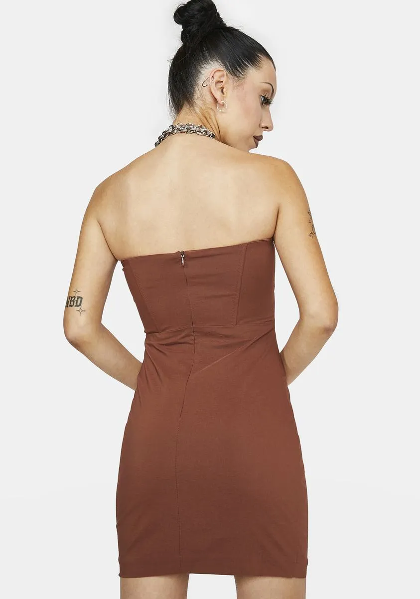 Coffee City Takeover Mini Dress sold by Dolls Kill product image thumbnail 4