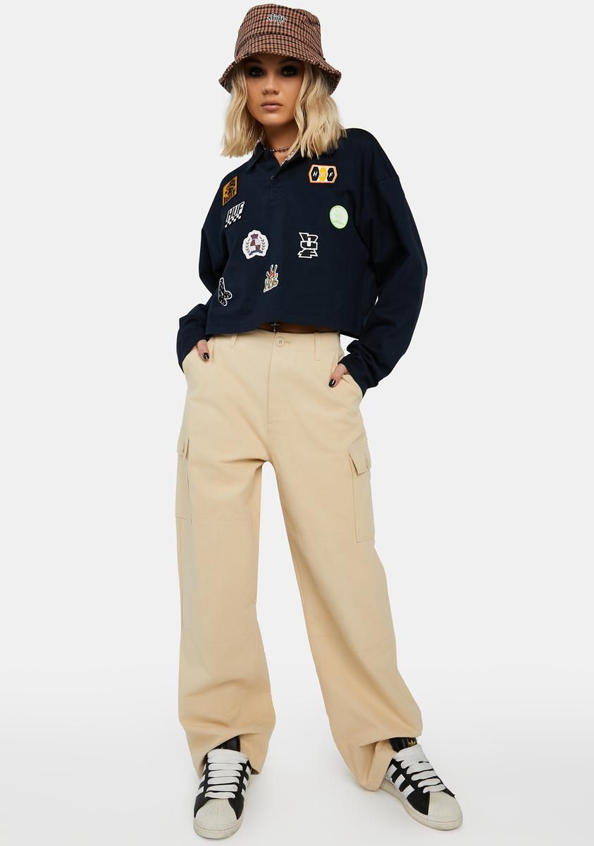 Double Knee Cargo Pants sold by Dolls Kill product image thumbnail 3