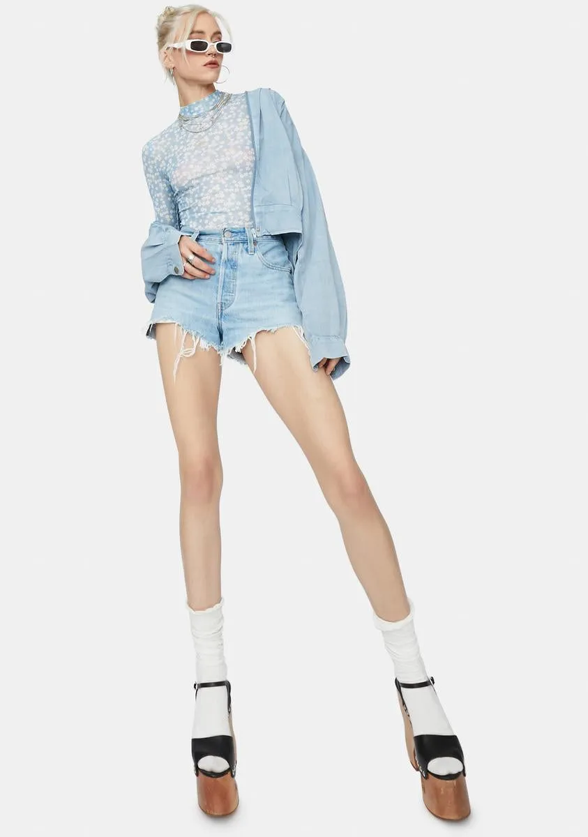 Whatever You Like Floral Print Bodysuit sold by Dolls Kill product image thumbnail 2