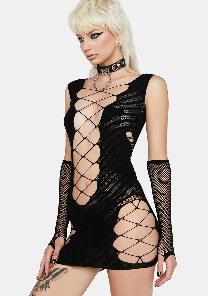 Cut Deep Mini Dress sold by Dolls Kill product image thumbnail 2