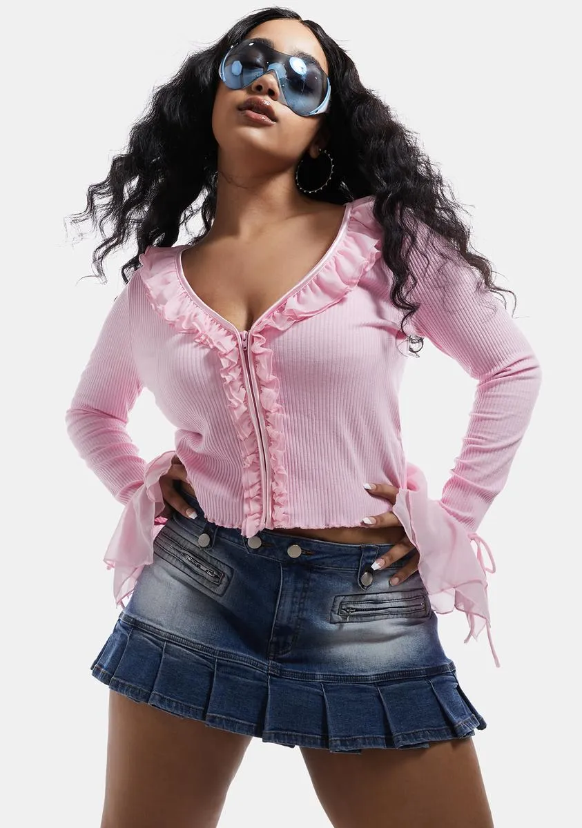 Plus Gossip Pleated Skirt sold by Dolls Kill product image thumbnail 2