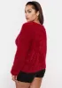Plus Manipulate Me Fuzzy Cardigan sold by Dolls Kill