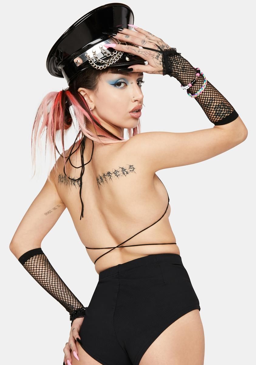 Techno Stage Booty Shorts Set sold by Dolls Kill product image thumbnail 4