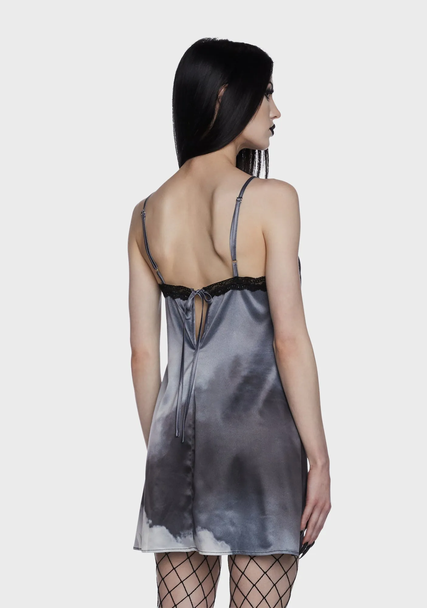 Fated Omens Slip Dress sold by Dolls Kill product image thumbnail 4