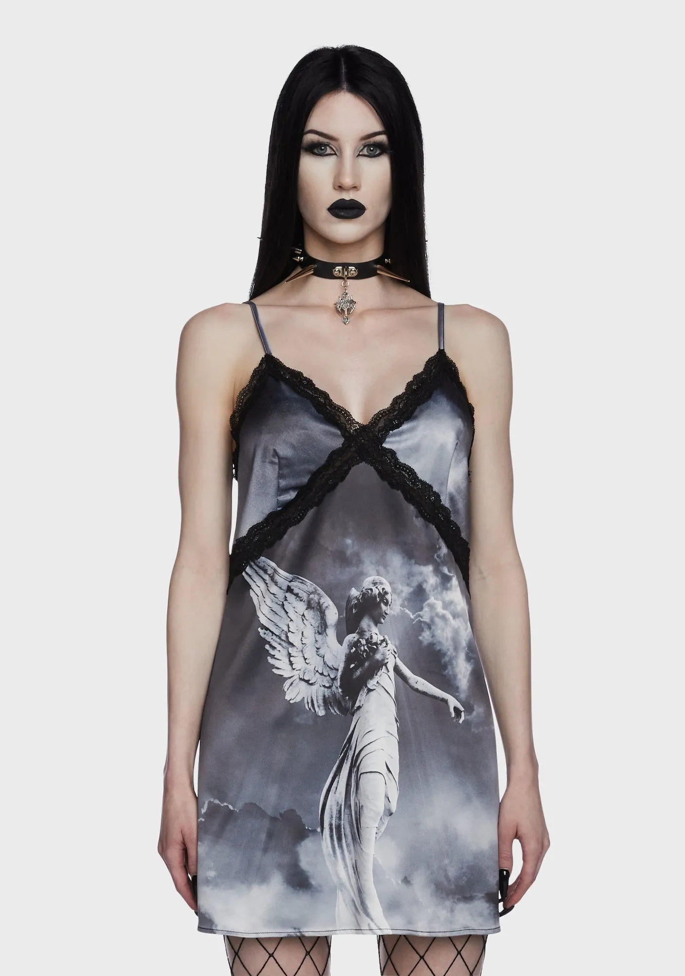 Fated Omens Slip Dress sold by Dolls Kill