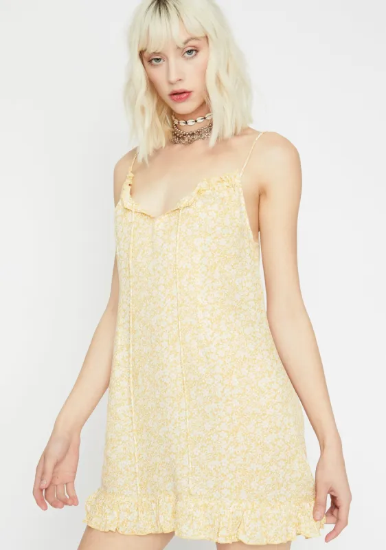 Enchanted Garden Babydoll Dress sold by Dolls Kill