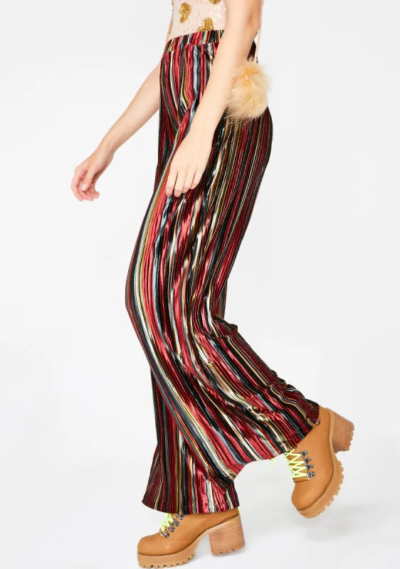 Boogie Down Stripe Pants sold by Dolls Kill