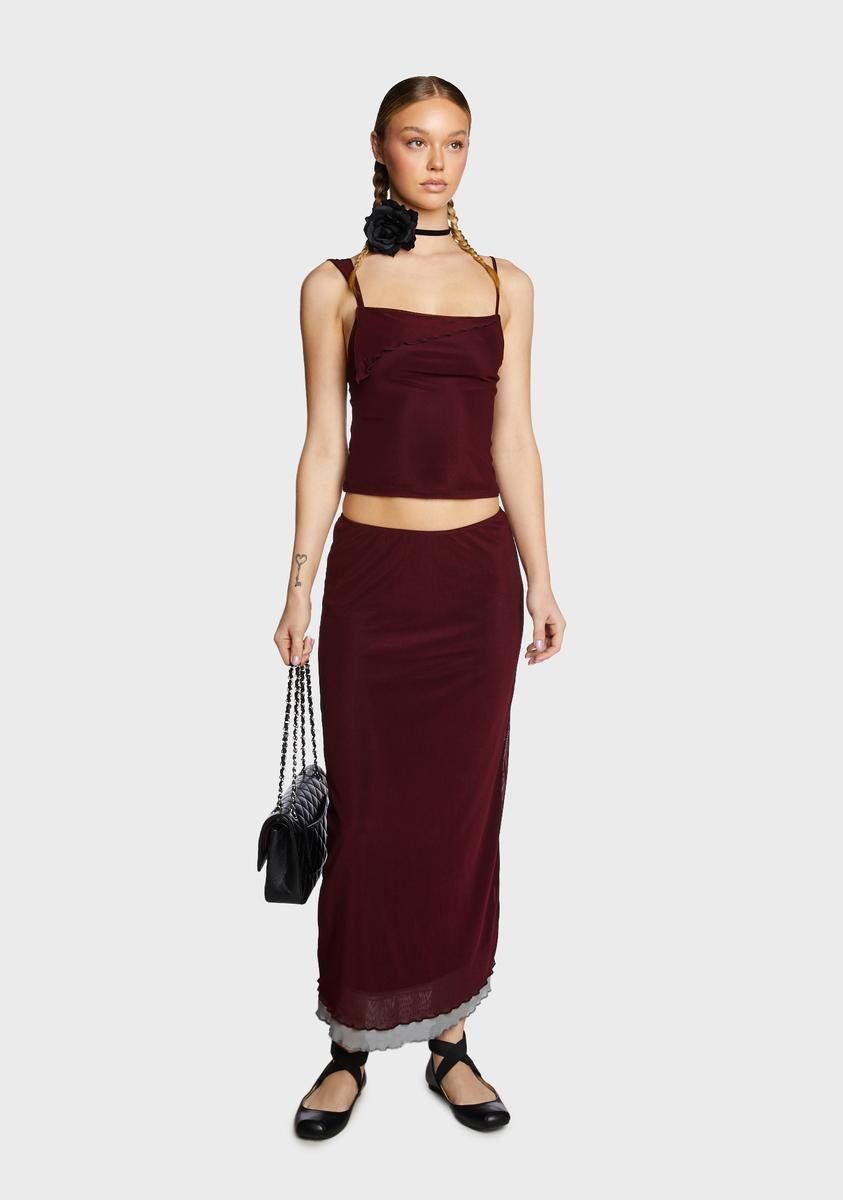 Tresha Maxi Skirt sold by Dolls Kill product image thumbnail 5