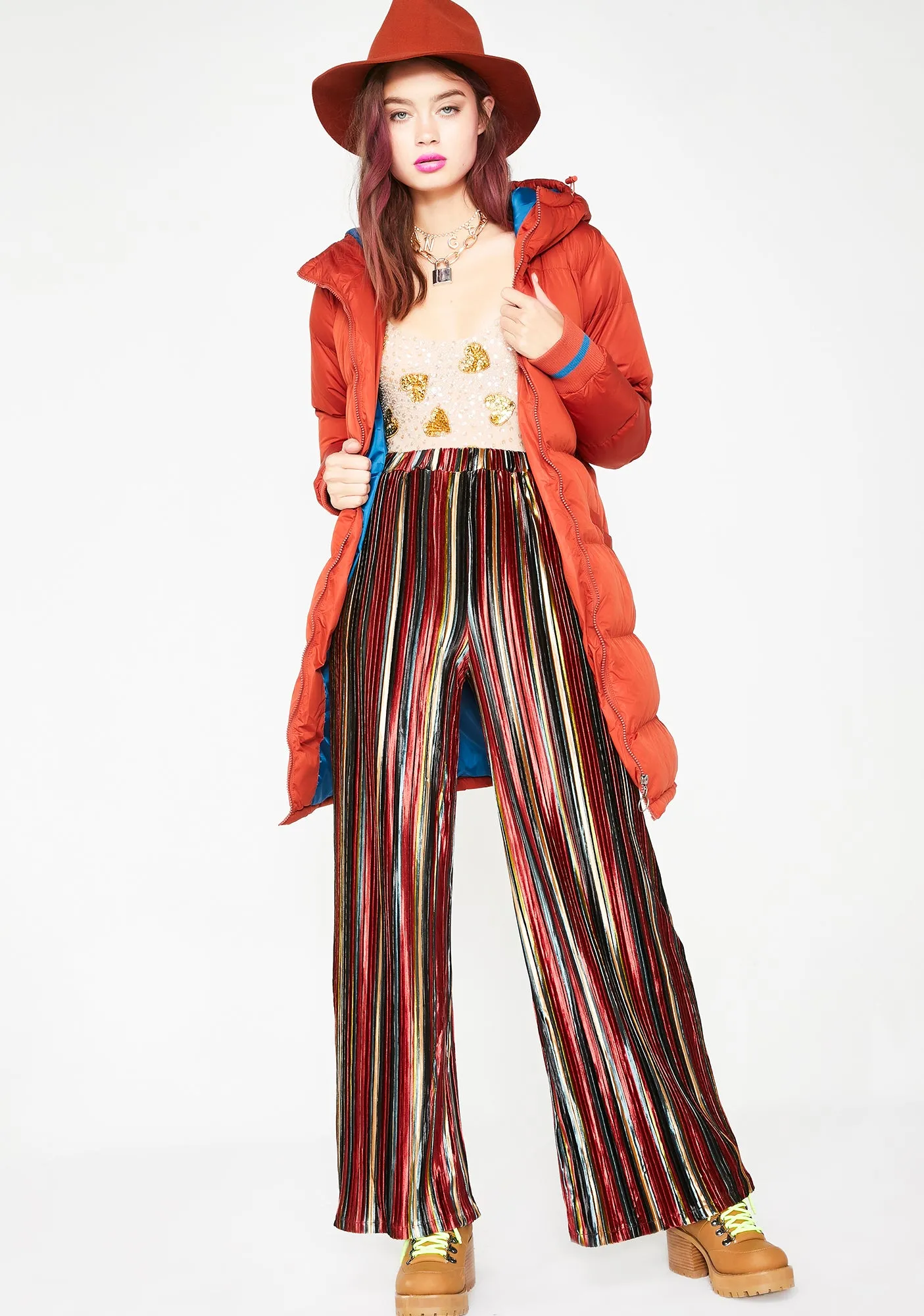 Boogie Down Stripe Pants sold by Dolls Kill product image thumbnail 5