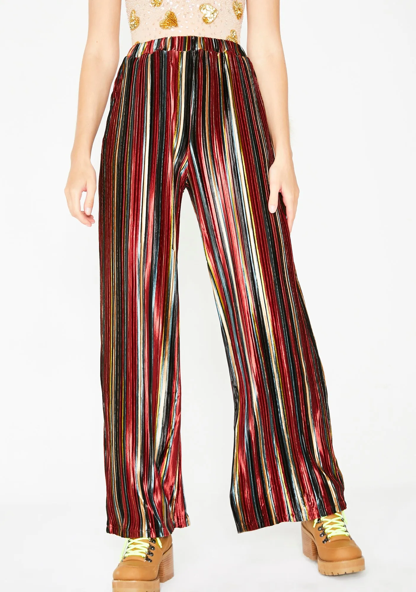 Boogie Down Stripe Pants sold by Dolls Kill product image thumbnail 3
