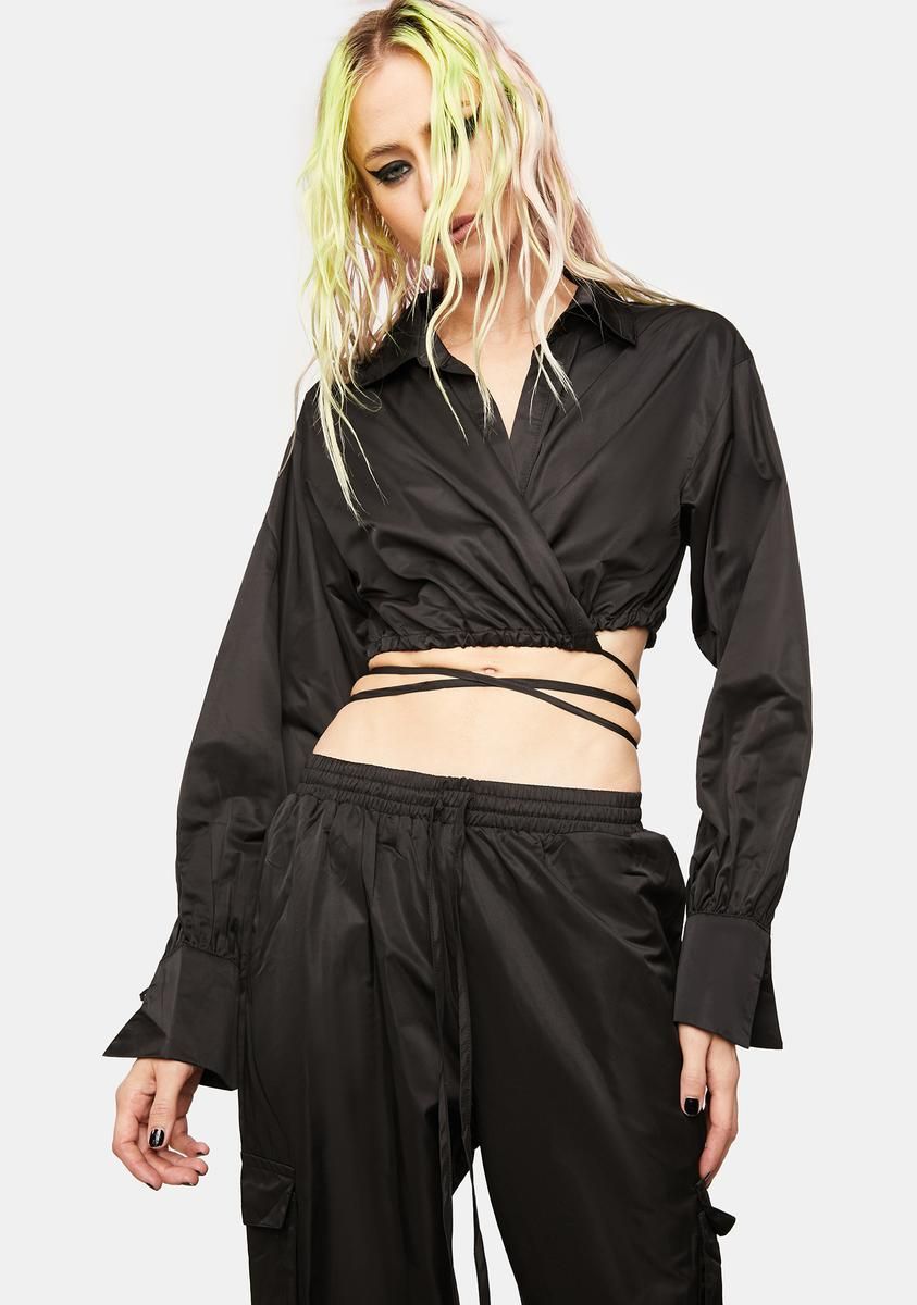 Dark Dust Yourself Off Windbreaker Pants Set sold by Dolls Kill