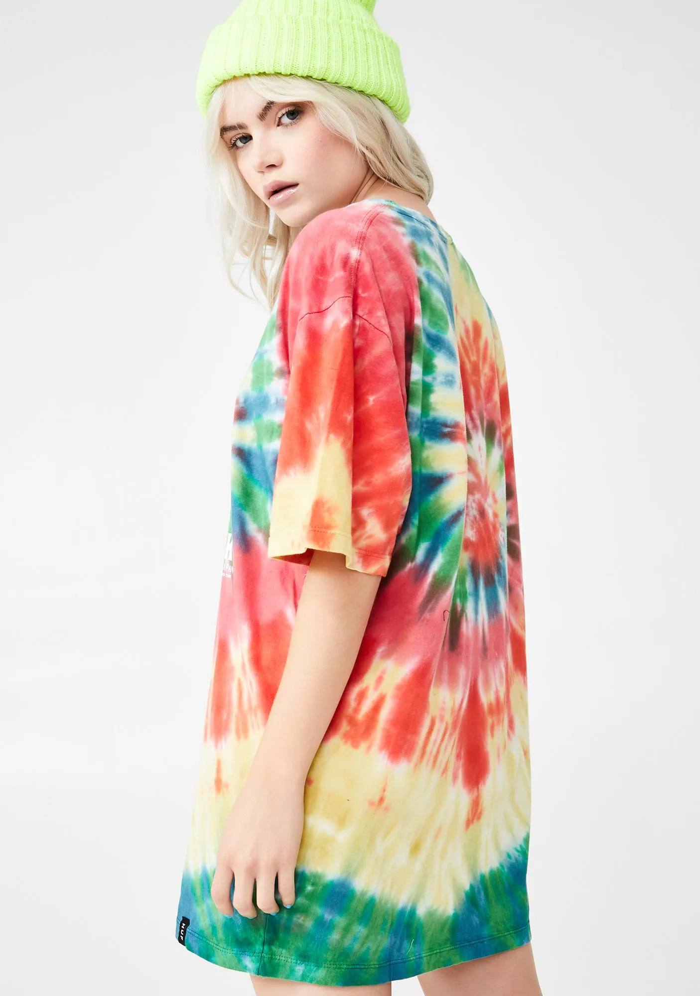 Woodstock Peaking Tie Dye Tee sold by Dolls Kill product image thumbnail 4