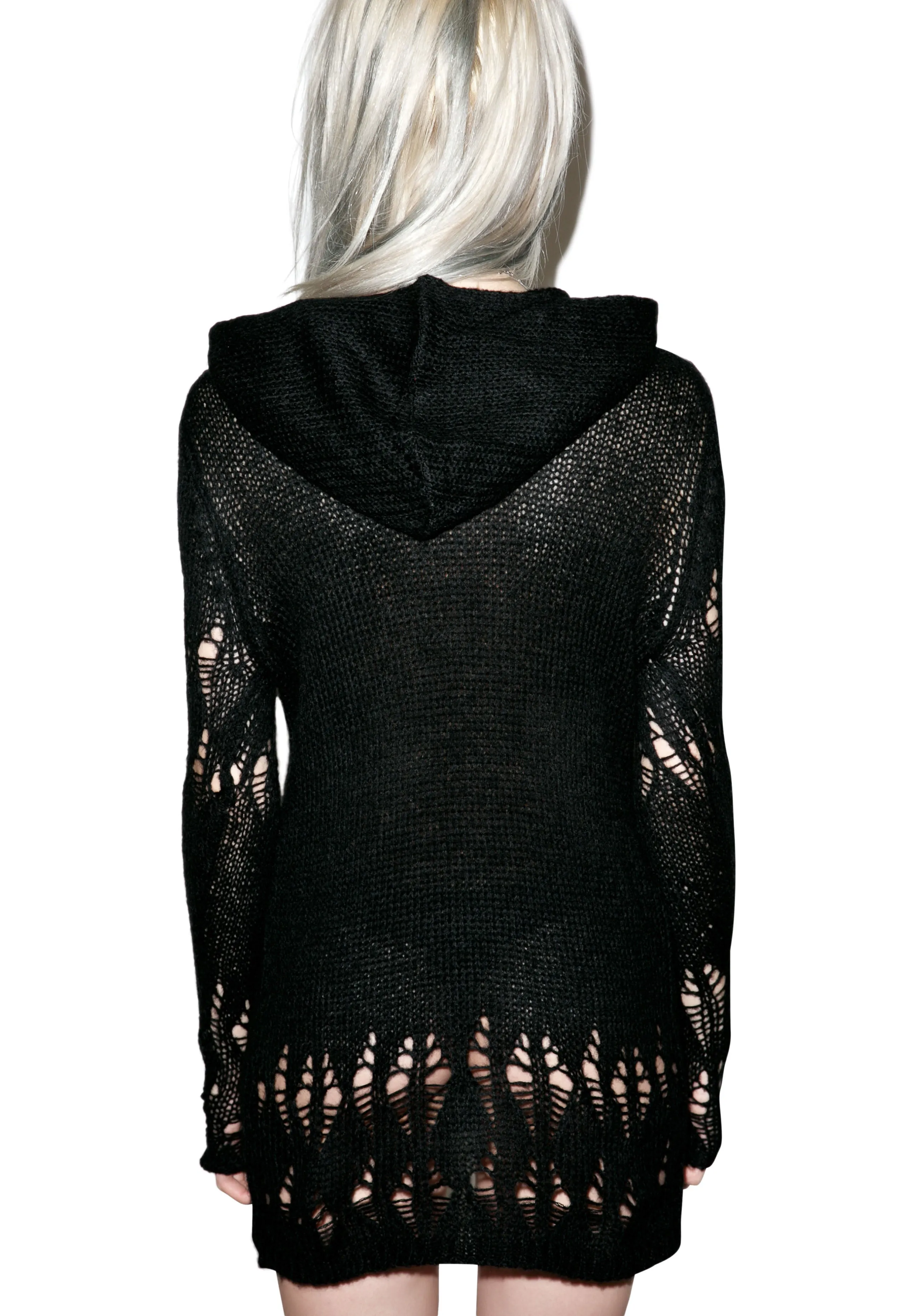 Creep Knit Sweater sold by Dolls Kill product image thumbnail 4