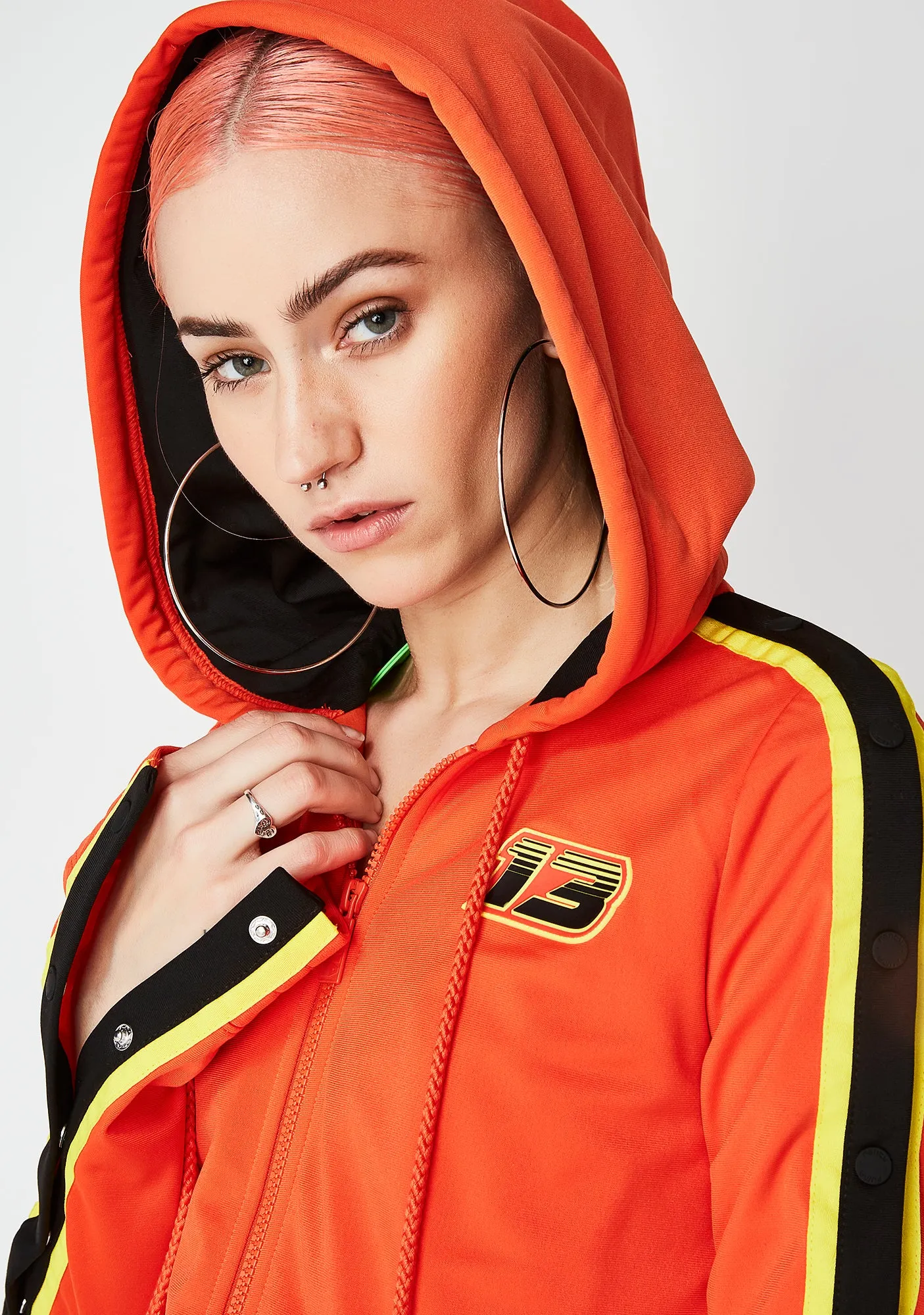 FENTY PUMA By Rihanna Fitted Tearaway Track Jacket sold by Dolls Kill product image thumbnail 3