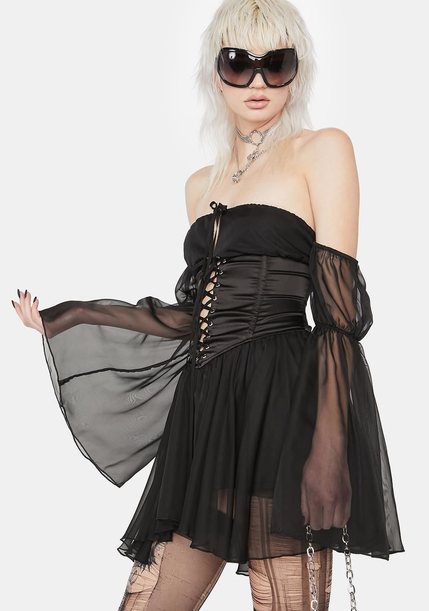 Mystic Hard To Believe Mini Dress sold by Dolls Kill product image thumbnail 2