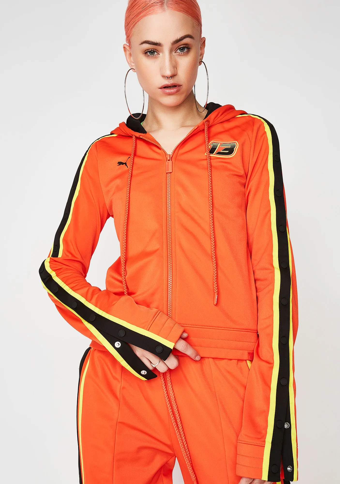 FENTY PUMA By Rihanna Fitted Tearaway Track Jacket sold by Dolls Kill