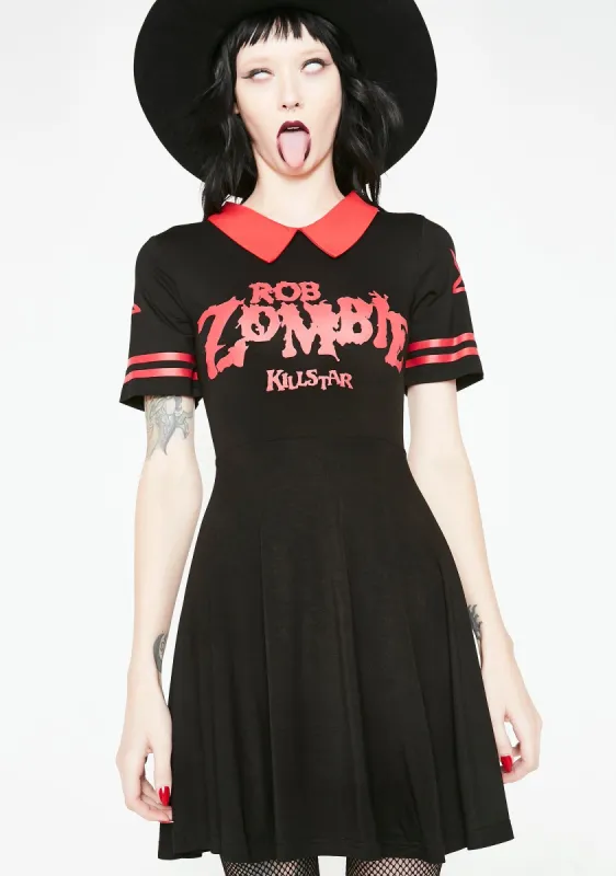 Dead City Skater Dress sold by Dolls Kill