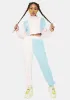 Hooked On You Two Tone Jogger Set sold by Dolls Kill