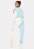 Hooked On You Two Tone Jogger Set sold by Dolls Kill
