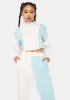 Hooked On You Two Tone Jogger Set sold by Dolls Kill
