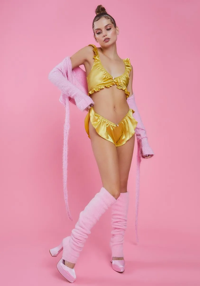 Dreamy Serenade Ruffle Bra Top sold by Dolls Kill product image thumbnail 3