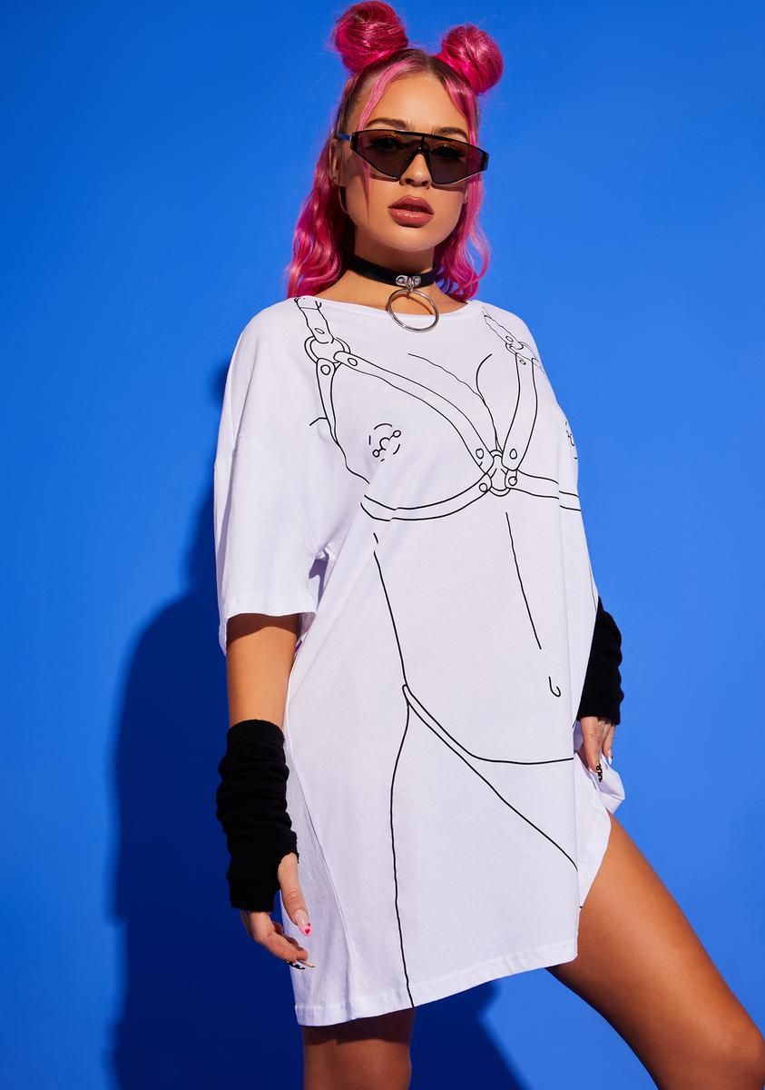 Dom Daddy Suck It Graphic Tee sold by Dolls Kill product image thumbnail 3