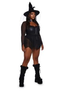Plus In The Night Witch Costume sold by Dolls Kill