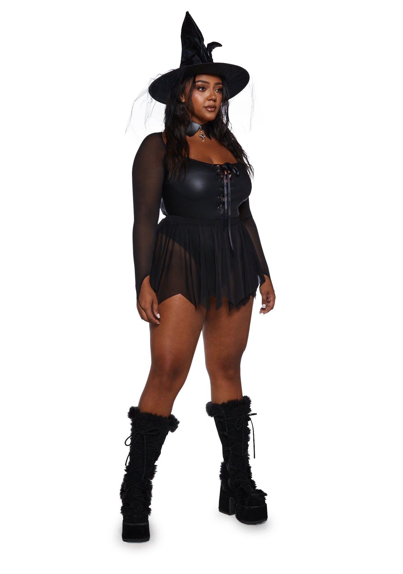Plus In The Night Witch Costume sold by Dolls Kill product image thumbnail 5