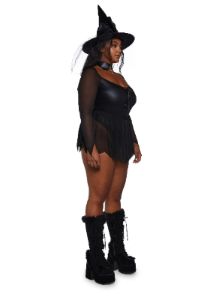 Plus In The Night Witch Costume sold by Dolls Kill