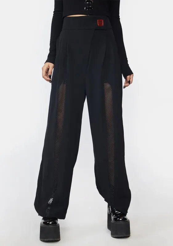 National Series High Waist Loose Pants sold by Dolls Kill