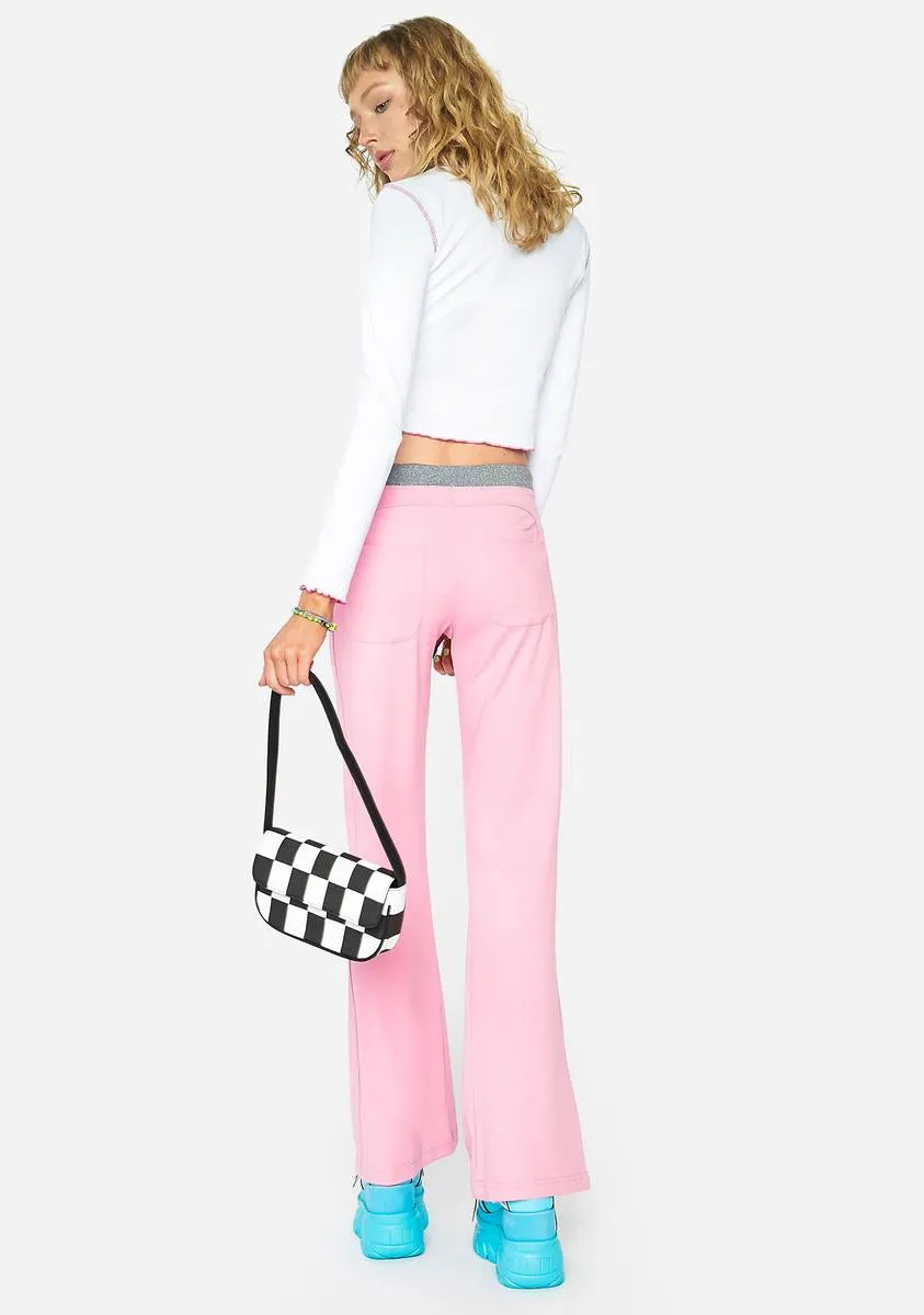 Catching Flights Track Pants sold by Dolls Kill product image thumbnail 4