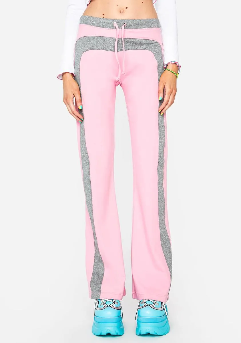 Catching Flights Track Pants sold by Dolls Kill