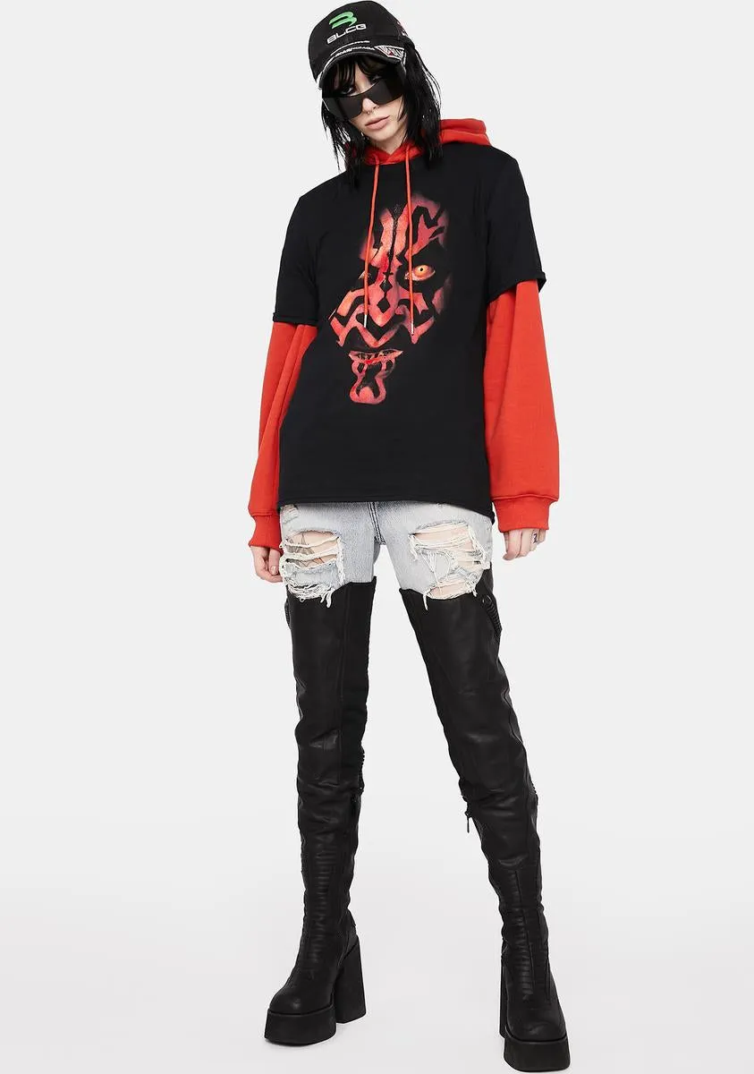 Darth Maul Graphic Tee sold by Dolls Kill product image thumbnail 4