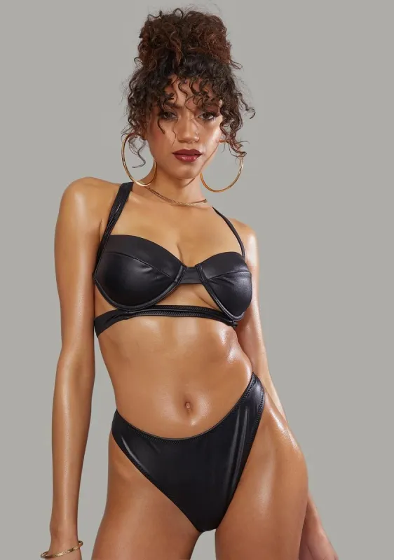 Poolside Bliss Thong Bikini Set sold by Dolls Kill