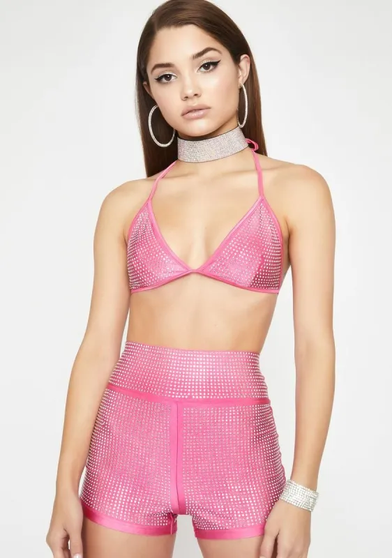 Sweet Haute Flash Rhinestone Set sold by Dolls Kill