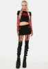 Here For The Horror Graphic Tee sold by Dolls Kill