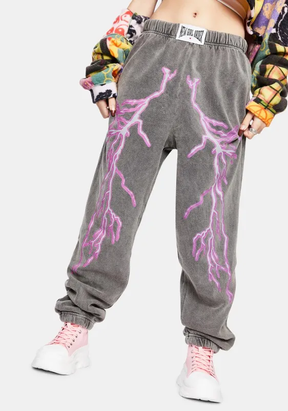 Flash Jogger Sweatpants sold by Dolls Kill