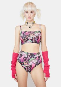 Reality Can Wait Booty Shorts Set sold by Dolls Kill
