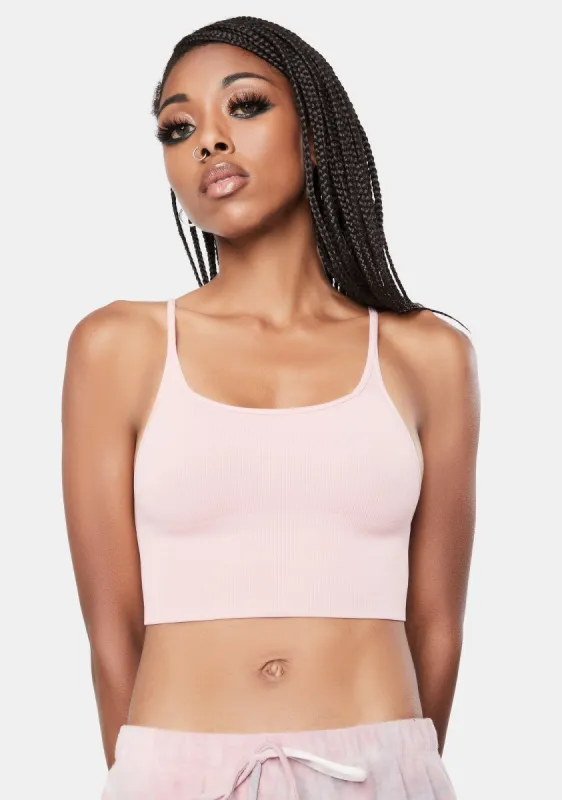 Blush Andi Seamless Top sold by Dolls Kill