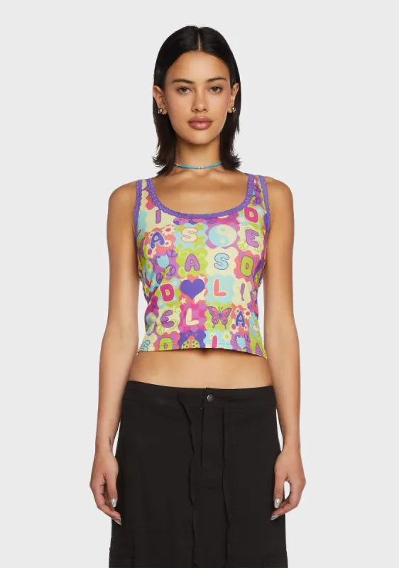 Cubby Buddies Tank Top sold by Dolls Kill