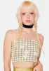 Sage Get Your Fix Crop Top sold by Dolls Kill