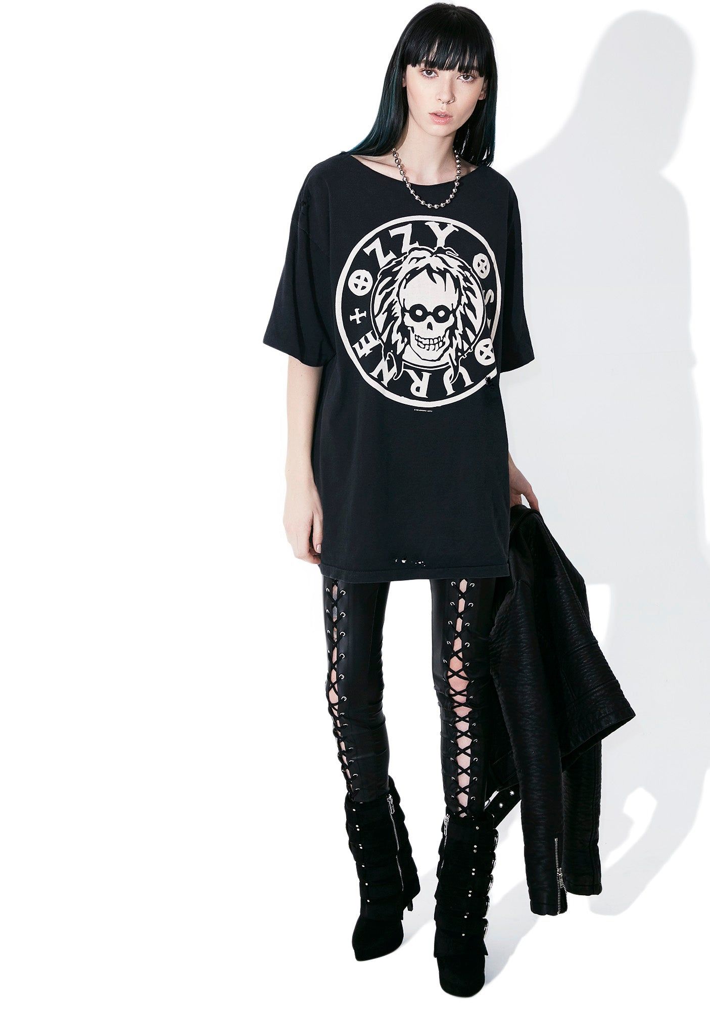 Vintage Ozzy Off-Shoulder Tee sold by Dolls Kill product image thumbnail 2