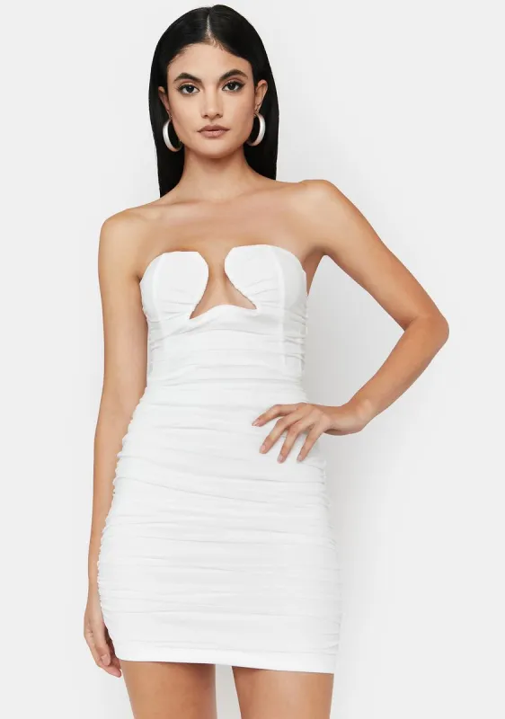 Angel Dance 'Til Dawn Strapless Mini Dress sold by Dolls Kill