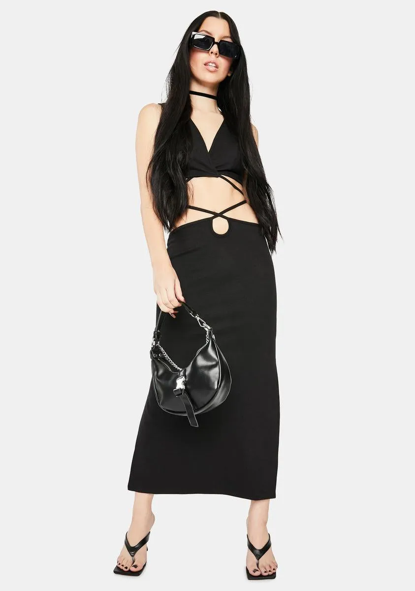 Boa Wrap Top sold by Dolls Kill product image thumbnail 3