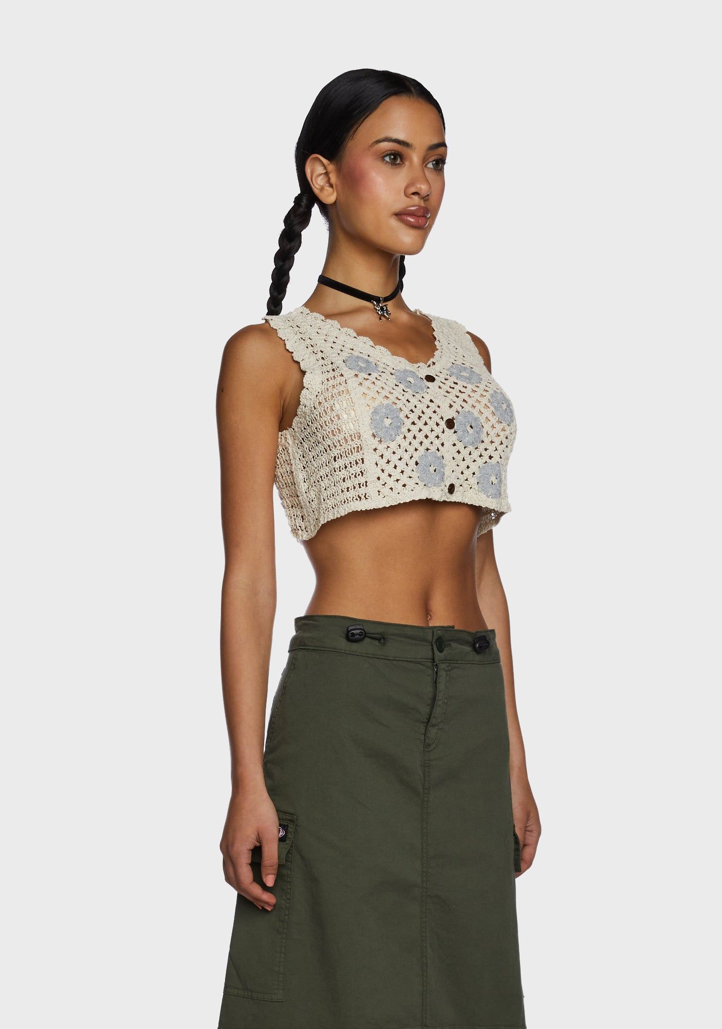 Blossom Bliss Crop Top sold by Dolls Kill product image thumbnail 3