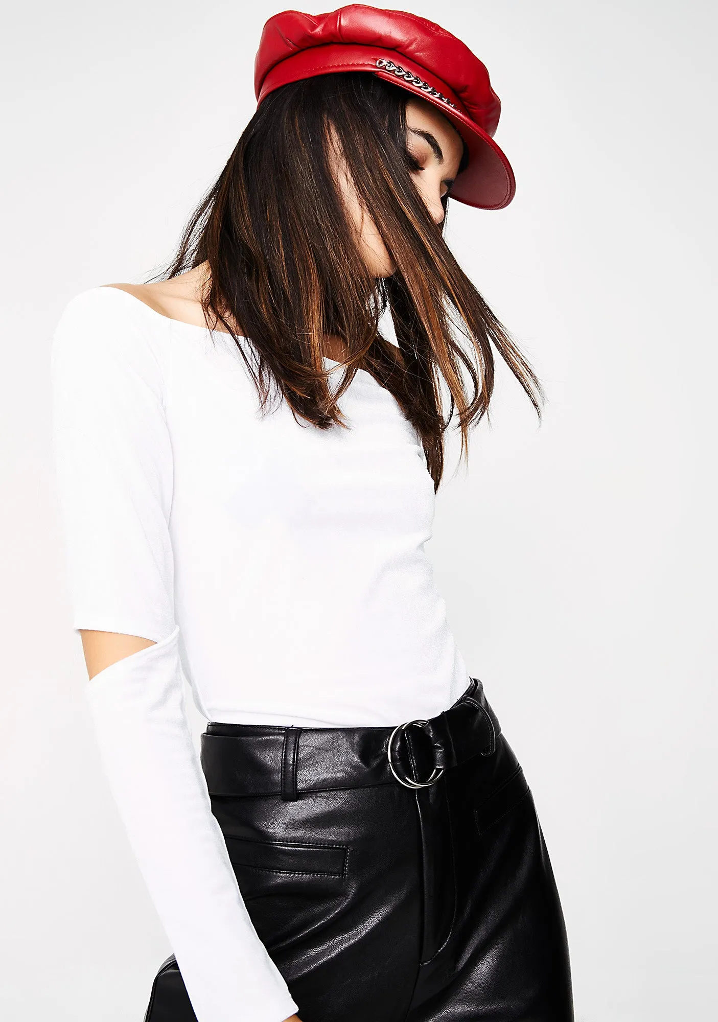 What I Like Off Shoulder Bodysuit sold by Dolls Kill product image thumbnail 2