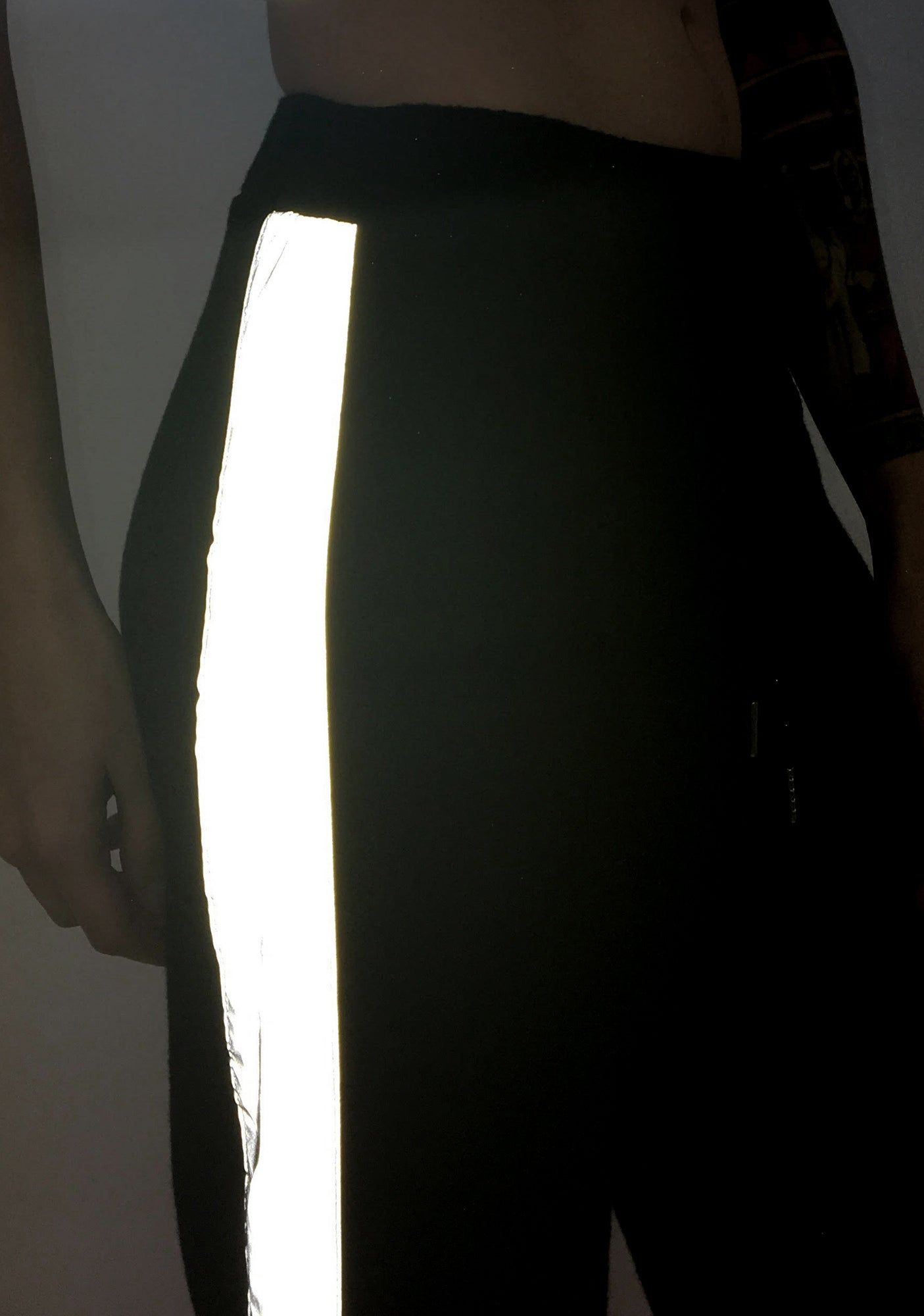 Ghostin' On You Hoz Reflective Joggers sold by Dolls Kill