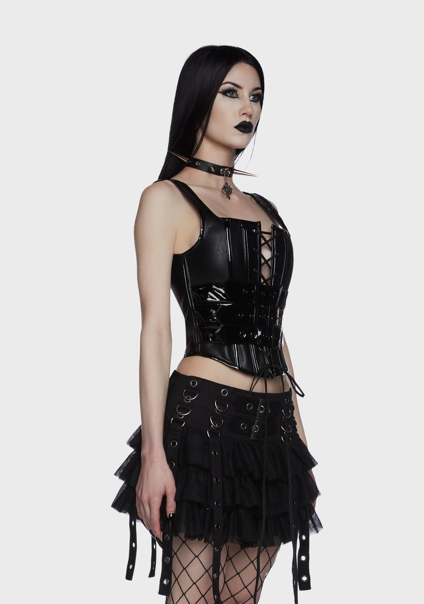 Crush Your Soul Corset Top sold by Dolls Kill product image thumbnail 3
