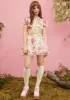 Darling Rose Puff Sleeve Top sold by Dolls Kill